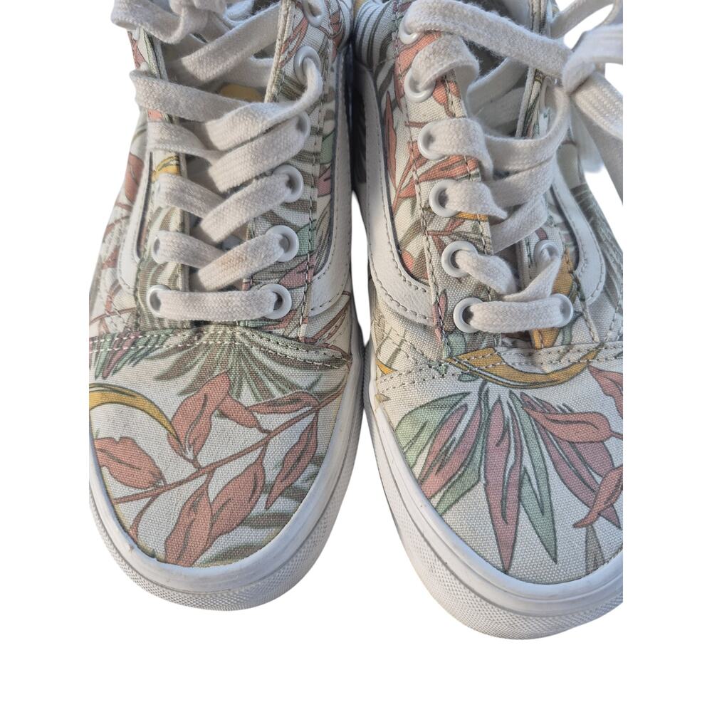 Vans Sneakers Womens 6.5 Old Skool Low California Floral Marsh Skate Shoes Laces - Picture 4 of 9